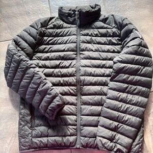 Guess Men's Charcoal Puffer Jacket